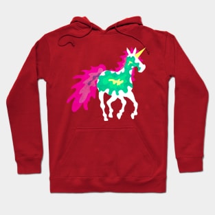 Splattered Unicorn Hoodie